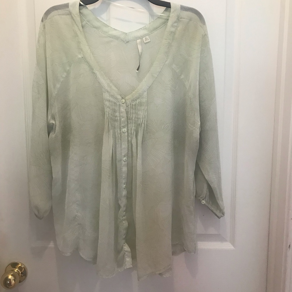 Lauren Conrad Floral Blouse